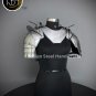 Medieval Knight Gorget & Pouldron Armor Suit Larp Costume Cosplay Halloween Gift