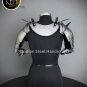 Medieval Knight Gorget & Pouldron Armor Suit Larp Costume Cosplay Halloween Gift