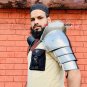 Shoulder Pauldron Dwarven Armor For Fantasy Cosplay Larp Clothing Gorget Pouldron Armor Cosplay Larp