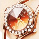 Rose Gold Simple Fashion Ladies Bracelet Watch
