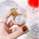 New Style Casual Watch Female Rainbow Color Japanese Movement Temperament Ladies Watch