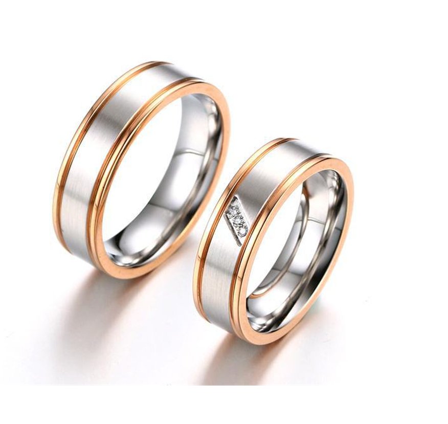 Love Promise Paare Ringe Set