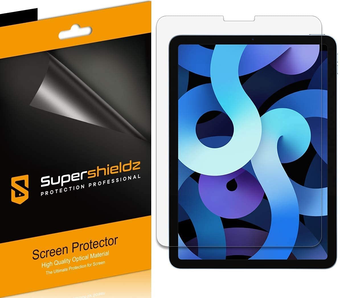 [2 Pack] Screen Protector Compatible with iPad Air 4 10.9 Inch 2020 / iPad Pro 11 Inch
