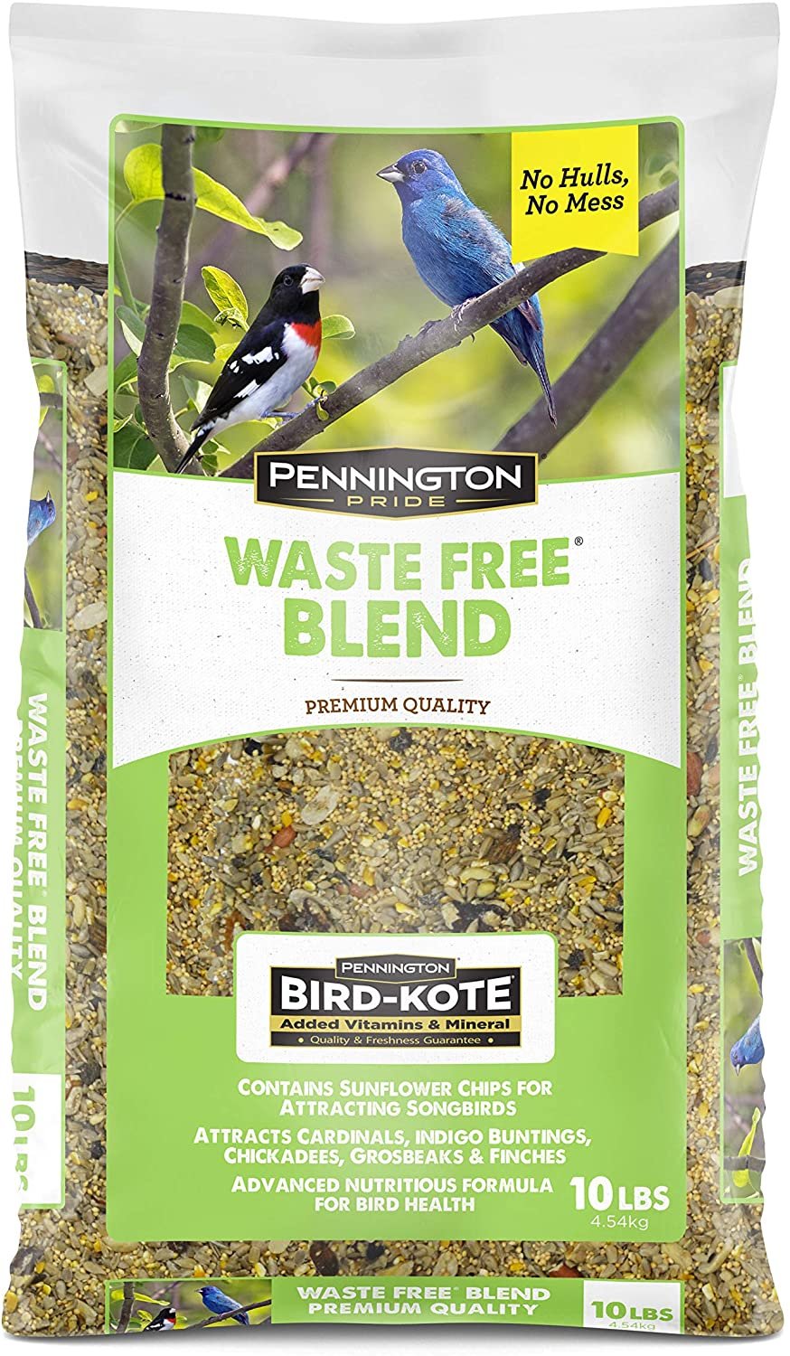 Pride Waste Free Blend Wild Bird Seed, 10 lb