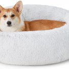Dog Beds for Small Medium Large Dogs - Round Donut Washable  Anti-Slip