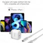For Phone 13 Charger Set PowerLot Foldable 20W USB C Wall Charger Block Compact PD 3.0 USB C