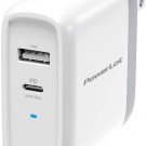 For iPhone 12 Pro Max USB C Charger, PowerLot 68W 2 Port GaN PD & QC USB-C Power Adapter,