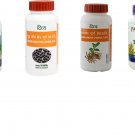 PATANJALI Ashwagandha Shatavar Swet MushliChurna konch beej 100 gm each