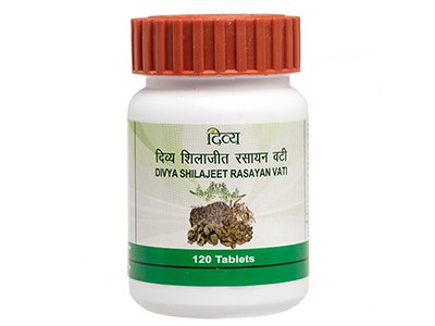 5 pc Patanjali Divya Shilajeet Rasayan Vati40 gm tablet ayurvedic