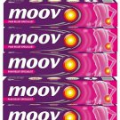 5 pc Moov Ayurvedic Cream Formula Nilgiri Oil Fast Pain Relief Cream 50gm