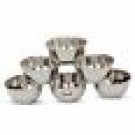 6 Pcs Set Stainless Steel Bowls - Small size