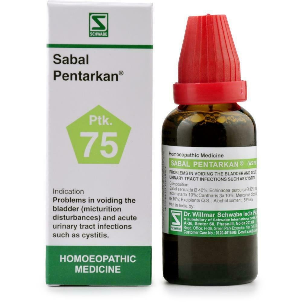 Dr Willmar Schwabe India Sabal Pentarkan Drop Free Shipping