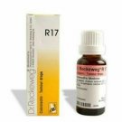 5 pc Dr Reckeweg Germany R17 drops Homeopathic Medicine 22 ml free ship