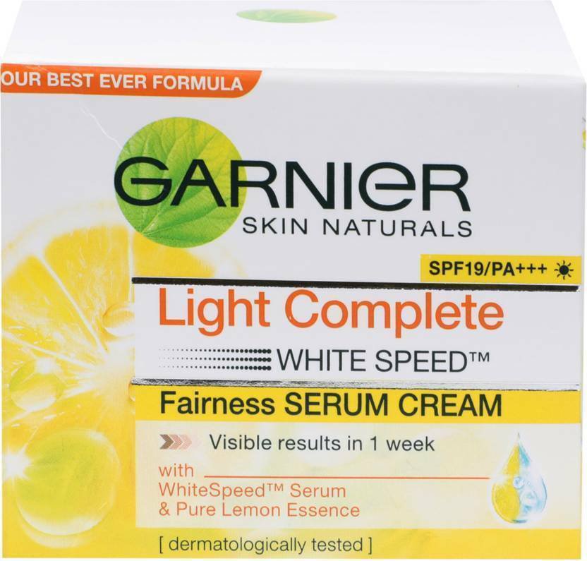 Garnier Light Complete White Speed Fairness Serum 40gm Cream