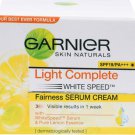 5 pc Garnier Light Complete White Speed Fairness Serum Cream 40 GM