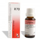 5 x dr reckeweg r70 homeopathy medicine 22ml