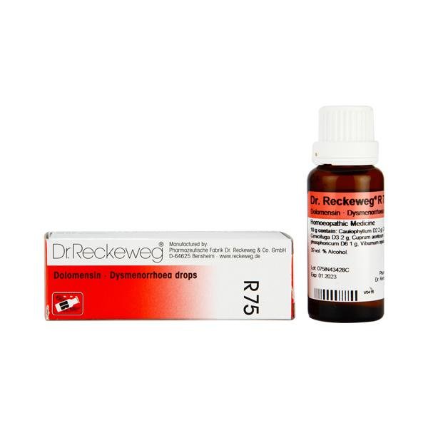 5 pc Dr. Reckeweg R75 Dolomensin Drops 22 ml
