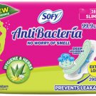 Sofy Anti Bacterial Extra Long Sanitary Pads - 28 Pieces