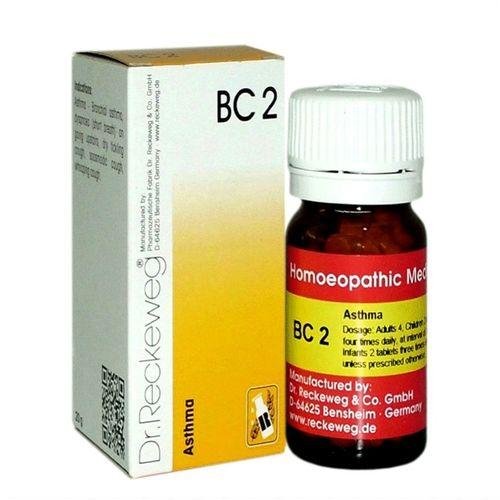 Dr Reckeweg Biocombination 2 (BC2) tablets for Asthma free shipping