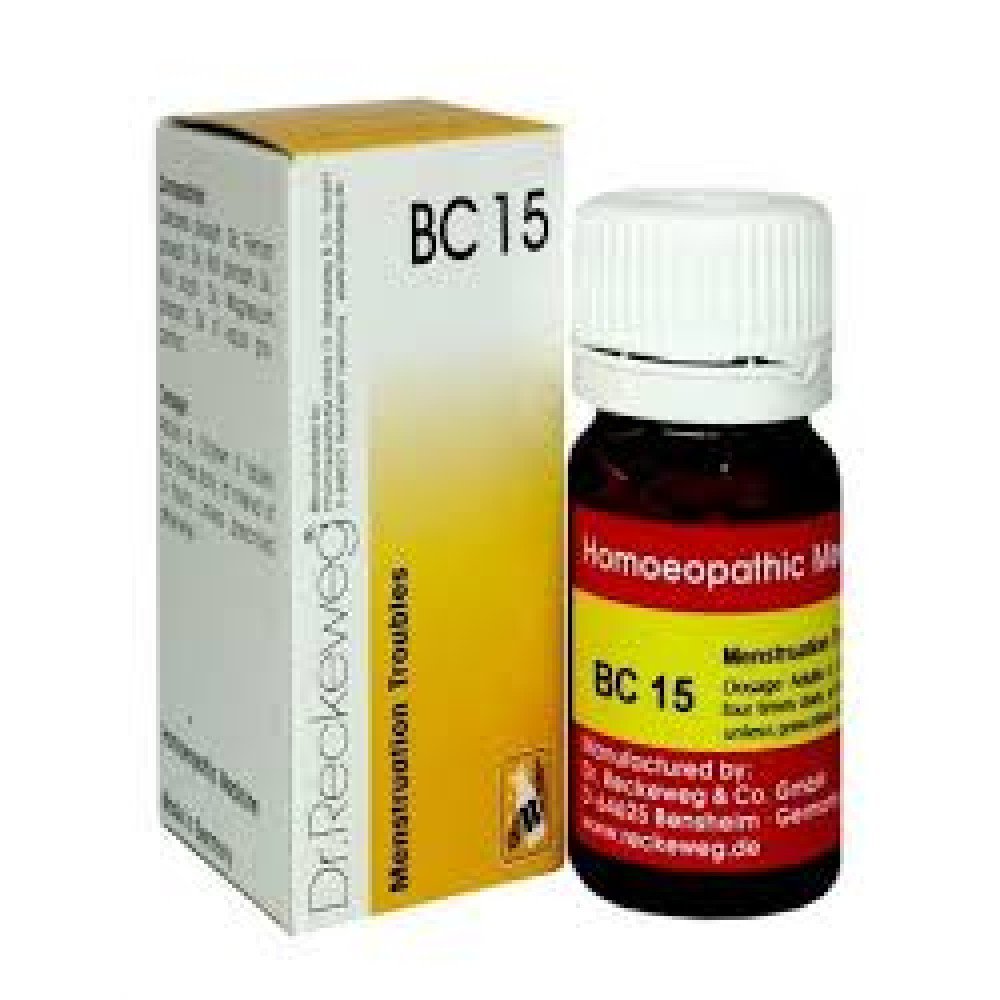 Dr. Reckeweg Bio Combination 15 (BC 15) Tablet 20gm free shipping