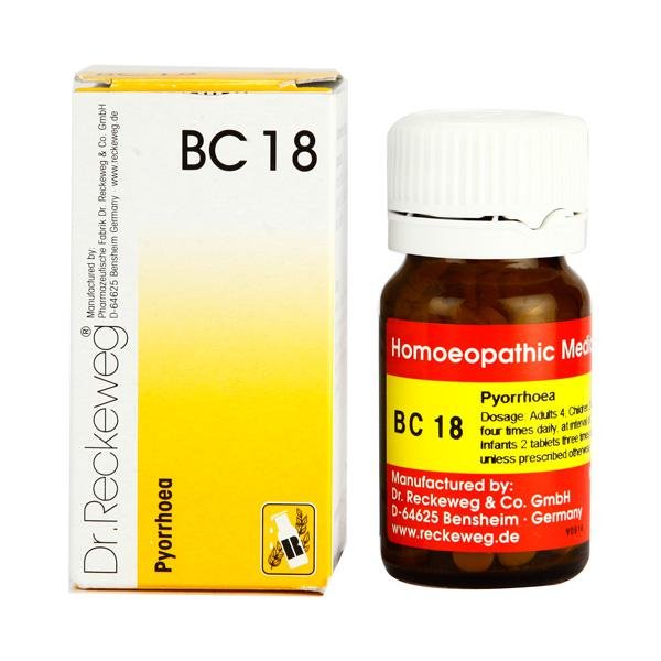 Dr. Reckeweg BC 18 Tablet 20 gm free shipping