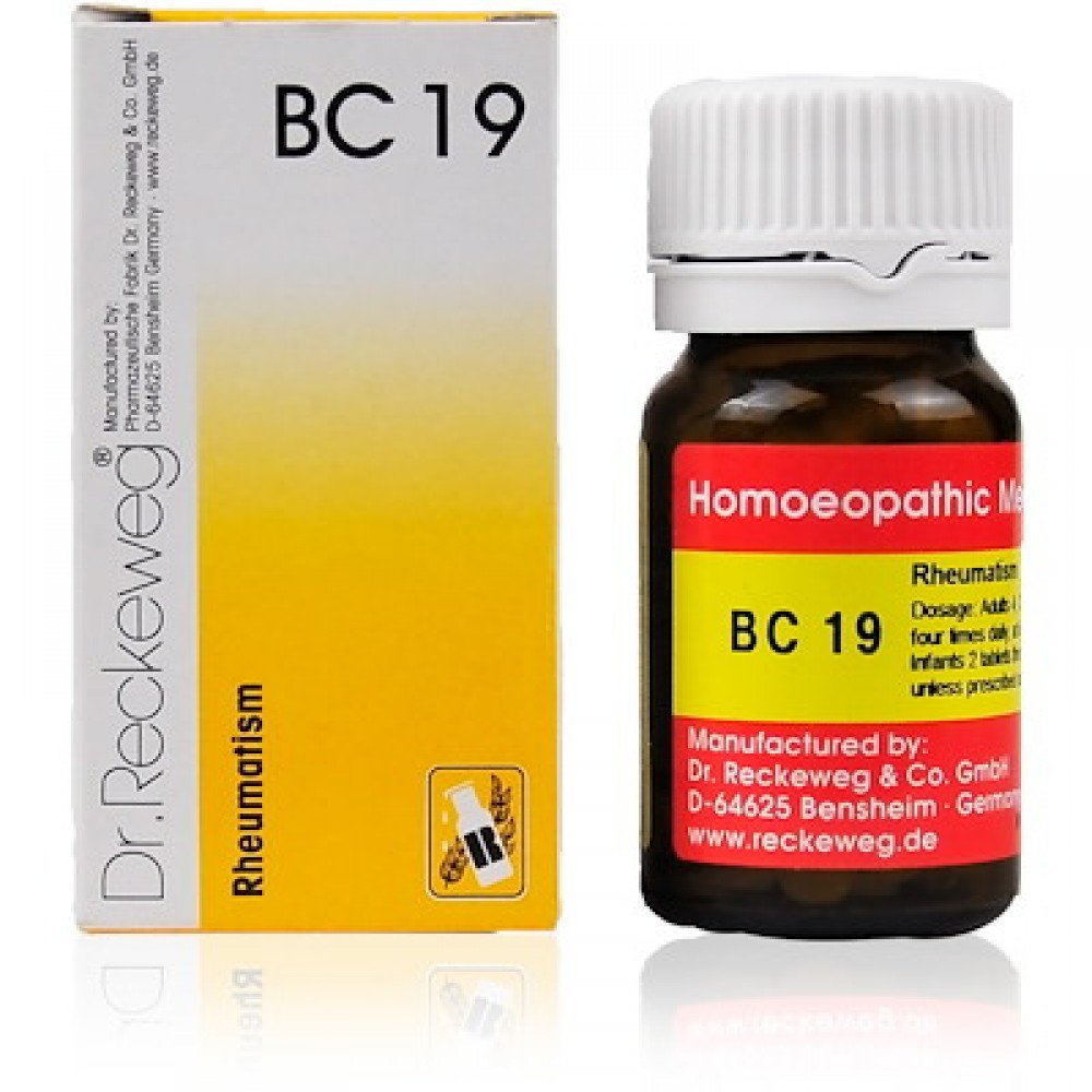 Dr. Reckeweg Bio-Combination 19 (Bc 19) Tablets free shipping