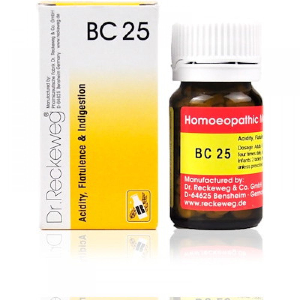 Dr. Reckeweg Bio Combination 25 (BC 25) Tablet 20gm free shipping
