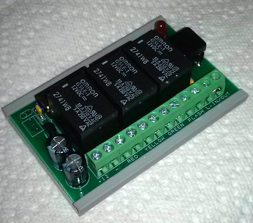 12vdc 3output Traffic Light controller / Sequencer