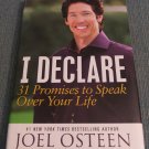 Joel Osteen I Declare: 31 Promises to Speak Over Your Life (2012, Hardcover Books) Joel Osteen I Declare: 31 Promises to Speak Over Your Life (2012, Hardcover Books)