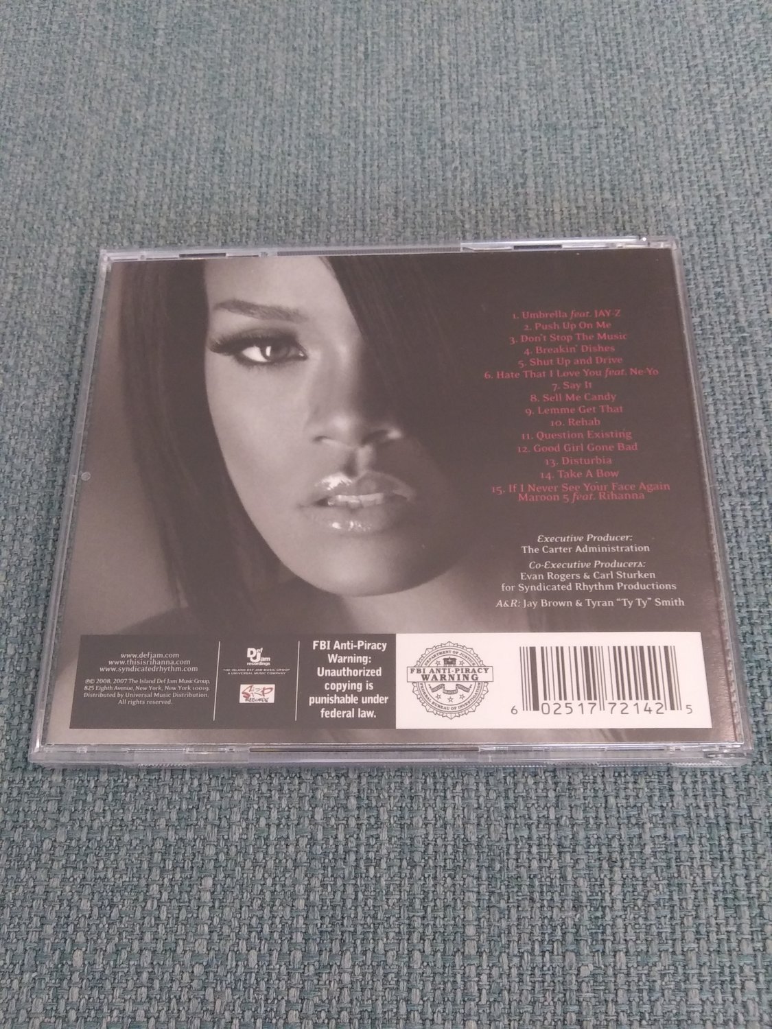 Rihanna Good Girl Gone Bad: Reloaded Cd (2008, Music)