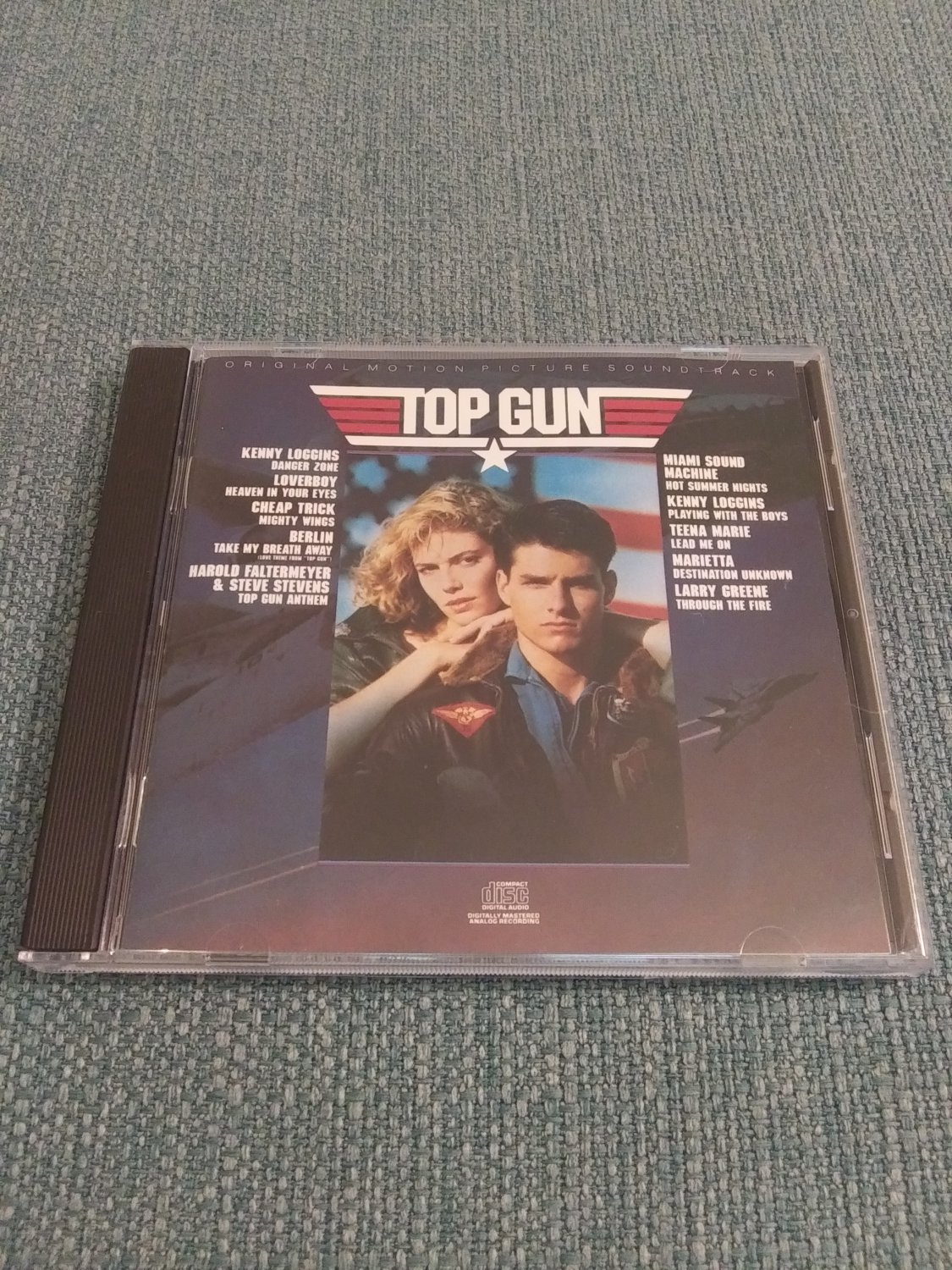 Top Gun CD Original Motion Picture Soundtrack (1986, Music)