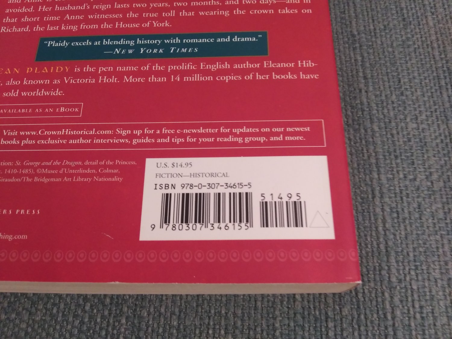 The Reluctant Queen The Story of Anne of York by Jean Plaidy (2007