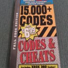 Codes and Cheats: Over 15,000 Codes for XBOX, XBOX 360, PS2, PSP,... DS (2006, Paperback Books) Codes and Cheats: Over 15,000 Codes for XBOX, XBOX 360, PS2, PSP,... DS (2006, Paperback Books)