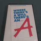 Where There's A Will There's An A: How To Get Better Grades... VHS Cassette (1990, VHS) Tested