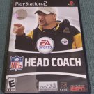 NFL Head Coach PS2 (2006, PlayStation 2, Video Games) CIB Tested