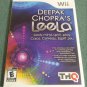 Deepak Chopra's Leela Nintendo Wii (2011, Video Games) CIB Tested