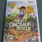 Go Diego Go! Great Dinosaur Rescue Nintendo Wii (2008, Video Games) CIB Tested