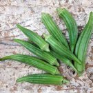 25 Seeds Long Green Pod Okra Seeds Vegetable For Garden