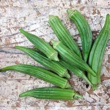 25 Seeds Long Green Pod Okra Seeds Vegetable For Garden