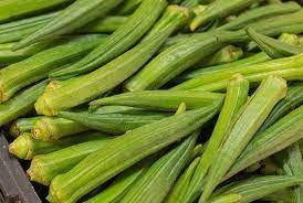 Green Pod Okra Seeds 50 Seeds Long Vegetable For Garden