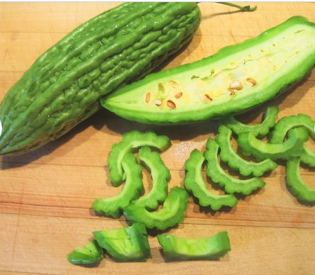 45 Count Vegetable Green Skin Bitter Melon Seeds Pear Gourd Karela