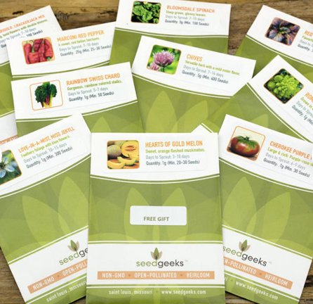 5g Seeds Edible Flower Heirloom Seed Mix Seed Packets