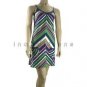 inadditions : New ROXY Ruby Multicolor Chevron-Stripe Pull-Over Jersey Dress Juniors Medium Dresses