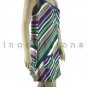 inadditions : New ROXY Ruby Multicolor Chevron-Stripe Pull-Over Jersey Dress Juniors Medium Dresses
