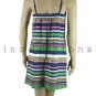 inadditions : New ROXY Ruby Multicolor Chevron-Stripe Pull-Over Jersey Dress Juniors Medium Dresses