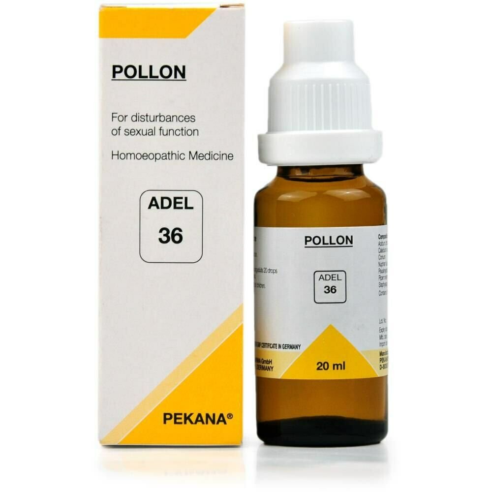 ADEL 36 Drops 20ml (Pack of 2) POLLON Adel Pekana Homeopathic OTC Medicine