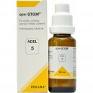 ADEL 5 Drops 20ml (Pack of 2) apo-STOM Adel Pekana Homeopathic OTC Medicine