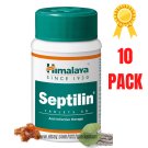 10 x Himalaya Septilin Herbal Ayurvedic 60 Tablets Free Shipping.