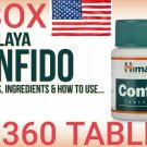6 x Himalaya Confido Herbal Ayurvedic 60 Tablets  free shipping