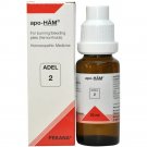 ADEL 2 Drops 20ml (Pack of 2) apo-HAM Adel Pekana Homeopathic OTC Medicine